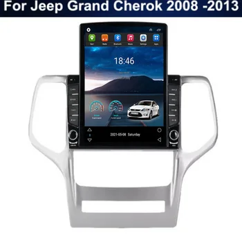 Par Tesla Stila 2Din Android 12 Automašīnas Radio Jeep Grand Cherok 2008. - 2013. gadam Multivides Video Atskaņotājs, GPS, Stereo Carplay DSP Camer