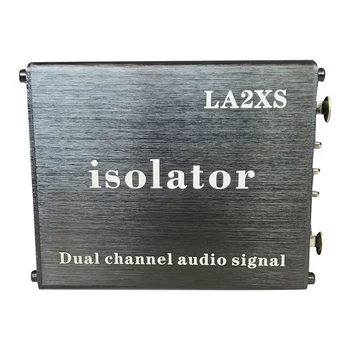 LA2XS Skaņas Izolācija Trokšņu Mazināšanas Filtrs Novērš Pašreizējo Trokšņa Dual-Channel 6.5 XLR Audio Mikseris Izolācija