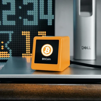 BitCoin Akciju Cenu Displejs Tracker Biržas Cryptocurrency Reālajā Laikā Uz Darbvirsmas Sīkrīku BTC ETH DOGE Laika Pulkstenis