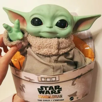 Brīnums Star Wars Yoda Bērnu Rīcības Attēls Kawaii Yoda Plīša Lelle, Rotaļlietas Lelle Rotājumu Bērnu Savākšanas Dzimšanas diena Ziemassvētku Dāvanu