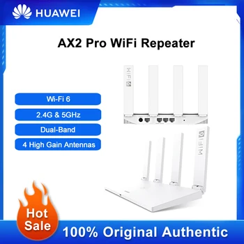 Huawei AX2 Pro WiFi Repeater Dual-Band Router Wi-Fi 6 2.4 G & 5 ghz Bezvadu Tīkla Signāla Pastiprinātāju, 4 High Gain Antena