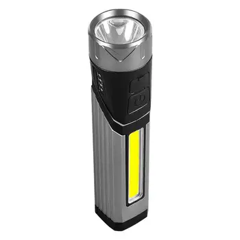 90 Grādu Lukturīti Locīšanas 500 Lumen USB Uzlādējams 90 Grādu Pagriezt Lāpu Ūdensdrošs Led Lukturīti Ar Magnētisko Bāzi 90