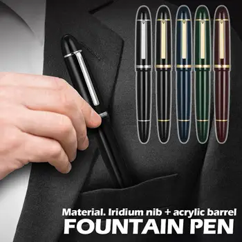 Jinhao X159 Luksusa Fountain Pen Augstas Kvalitātes Metāla Rakstīšana Ar Tinti, Pildspalvas Biroja Piederumi Skolas Piederumi W6u2