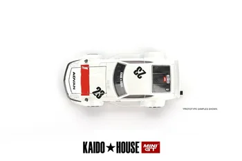 （Pasūtīt） Kaido Māju x MINI GT 1:64 Datsun KAIDO Fairlady Z V3 Balts Lējumiem Modeļa Automašīnas