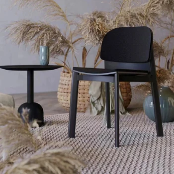 Mūsdienu Koka Ēdamistabas Krēsli Luksusa Atzveltni Ziemeļvalstu Minimālisma Ēdamistabas Krēsli Dizaina Uzņemšanas Sillas Dzīvojamās Istabas Mēbeles WZ50DC