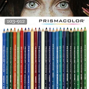 1GB Amerikāņu Prismacolor PC103-912 Taukainai Krāsas Zīmuli, mākslinieku Piederumi Zīmēšanai Ieskicējot Pieaugušo Krāsošana Marķiera Zīmējums