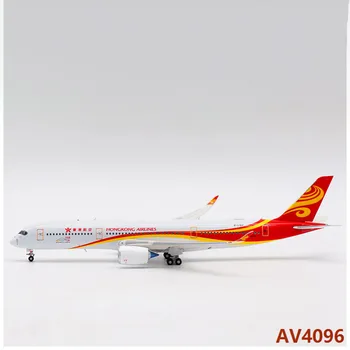 Lējumiem 1/400 Mēroga Hong Kong Airlines, Airbus A350-900 B-LGH Sakausējuma Materiālu Imitācijas Modelis, Gaisa Rotaļlietu Kolekcija Displejs