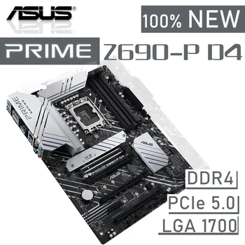 ASUS PRIME Z690-P D4 Mātesplati Socketl LGA 1700 Intel 12 13 Gen Procesori ATX Mainboard DDR4 PCIe 5.0 Placa-mãe JAUNAS