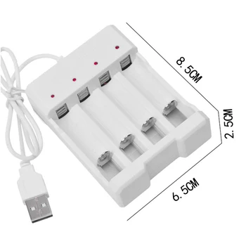 USB Izeja Akumulatora Lādētājs AA / AAA Akumulatoru Universālā Uzlādējamo Akumulatoru Ātrās Uzlādes Adapteris, Akumulatora Uzlāde, Instrumenti,