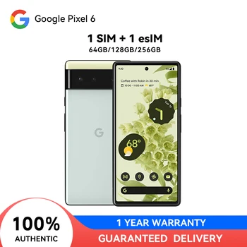 99%Jauno Google Pikseļu 6 5G Pikseļu 6 6.4