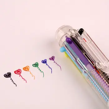 8 GAB Lodīšu Pildspalva Krāsa Japāņu Stila Multicolor Personības Krāsains Nospiediet Veida Rakstīšanas Piederumi Biroja Skolas Piederumi