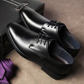 Oficiāli Ādas Kurpes Vīriešu Kāzu Kurpes Vīriešu Biznesa Gadījuma Vīriešu Apavu Moderns Sapatos Formais Masculinos Chaussures Pour Hommes