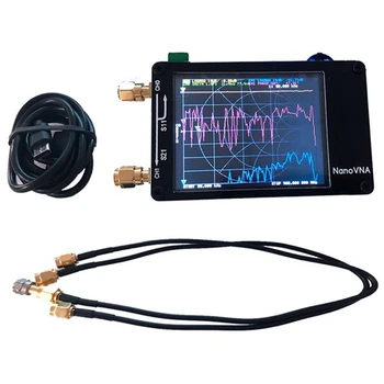 Nanovna VNA 2.8 Collu LCD HF, VHF UHF UV Vektora Tīkla Analizators 50Khz - 900Mhz Antenas Analyzer Iebūvēts Akumulators