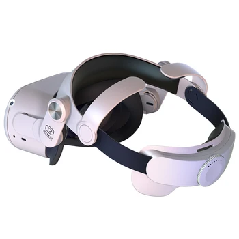 Galvas Siksna Oculus Quest 2 Nomaiņa Elites Siksnas Komfortu Saliekami Regulējams Samazināt Sejas Spiediena Piederumi VR