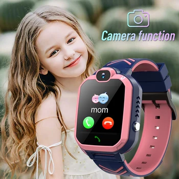 Bērniem GPS Smart Skatīties 1.44 Collu HD Touch Screen Ūdensizturīgs IP67 Studentu Smart Watch Dial Balss Tērzēšanas 2023 Jaunu Bērnu, Dāvanu