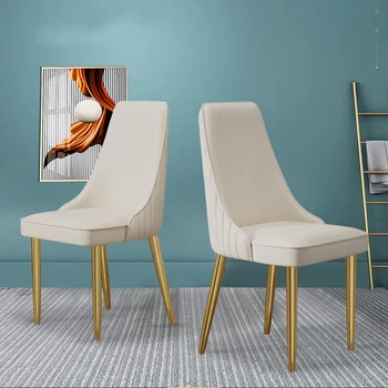 Unikālo Dizainers Ēdamistabas Krēsli Zelta Kājas Ērti Pieaugušajiem Vienā Krēsli Atpūsties Atpūtas Telpā Gaida Meubles De Salon, Sadzīves Priekšmeti,