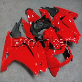 injekcijas Pārsegi komplekts ZX250R EX250 2008 2009 2010 2011 2012 sarkanā ZX 250R 08-12 ABS virsbūves komplektu, motociklu pārsegi