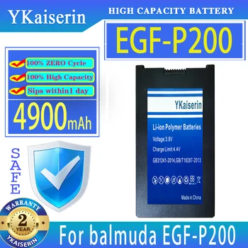 YKaiserin 4900mAh Nomaiņa Akumulatora EGFP200 par BALMUDA EGF-1800 EGF-P120 EGF-1680/1800 Bateria