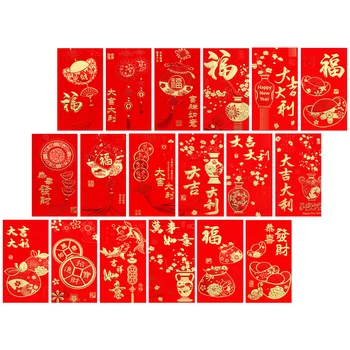 36 Gab. Jaunais Gads Sarkanā Aploksnē Seifa Naudu Aploksnēs Festivāls Soma Ķīniešu Papīra Pakešu Veiksmi Trušu 2023 Mēness Kabatas