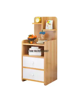 Vienkārši moderns skapītis guļamistaba vienkāršai uzglabāšanai uzglabāšanas ekonomikas ministru kabineta Ziemeļvalstu gultas mazs galdiņš ar grāmatplauktu