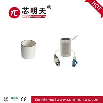 Coremorrow caurules pjezoelektriskām keramiskām detaļām, lai optiskās šķiedras izstiepts.