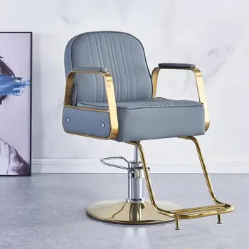 Frizētava Luksus Salons Krēslu Barbershop Portatīvo Grozāmos Frizētava Krēslu Grims Skaistumkopšanas Cadeira De Barbeiro Mēbeles