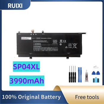 100% RUIXI Oriģinālo Akumulatoru SP04XL Klēpjdatoru Akumulatoru X360 13-AP000 HSTNN-IB8R L28764-005 TPN-Q185 Baterijas+Bezmaksas Rīki