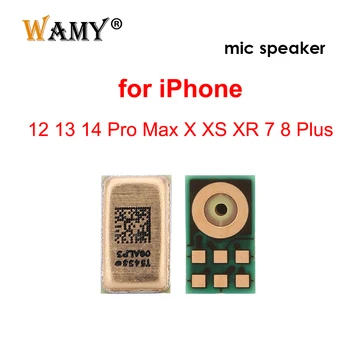 10-20pcs Oriģināls, Jauns Iekšējais Mikrofons Mic un Skaļruni, lai iPhone 12 13 14 Pro Max X XS XR 7 8 Plus lektors Flex Kabelis