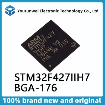 Jaunas oriģinālas STM32F427IIH7 BGA176 ROKU mikrokontrolleru MCU IC mikroshēmā Elektronisko komponentu