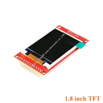 1.8 collu Krāsu TFT LCD Displeja Modulis 128*160 SPI Interfeiss Disku ST7735
