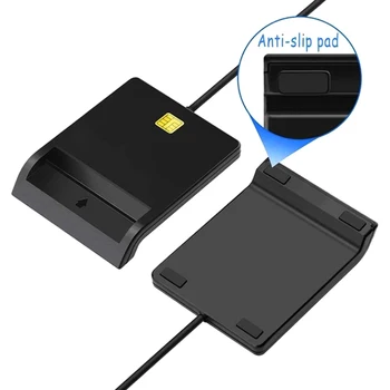 USB Smart Card Lasītājs micro SD/TF atmiņas ID Bankas elektronisko DNIE dni pilsonis sim cloner pieslēgvietas adapteris Id Kartes Lasītājs