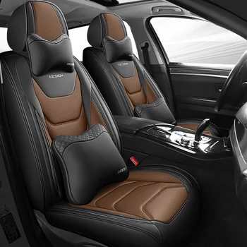 Luksusa Vispārējo Ādas Auto Auto Sēdekļu Pārvalki Lexus nx Veloster Sonata yf Toyota raize Skoda Karoq Duster Accsesories