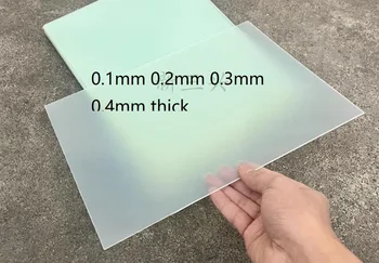 0.1 mm 0,2 mm 0,3 mm 0.4 mm FR4 lapa dialekts substrāts zaļa stikla šķiedru plātņu FR-4 Epoksīda Stikla epoksīda sveķu plānas plates PCB