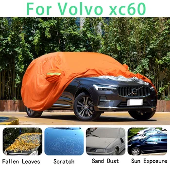 Volvo xc60 Ūdensizturīgs automašīnu aptver super saules aizsardzības putekļu Lietus automašīnu Krusa novēršanas auto aizsardzības