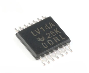 10PCS Oriģināls, Autentisks SN74LV14APWR TSSOP-14 Sešu veidu Šmita Trigeris Inverter Chip