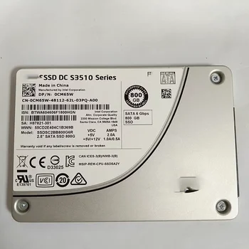 Dell S3510 800G SATA3 2.5-collu 7MM SSD Solid State Drive D/PN: 0CM65W