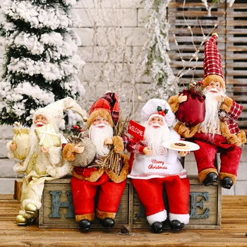 Liels Santa Claus Lelle Ziemassvētku Dāvanu bērniem, Priecīgus, Ziemassvētku Rotājumi Navidad Natal Xmas Dāvanas Laimīgu Jauno Gadu 2024. Gadam Noel