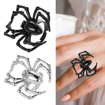Zirnekļa Gredzeni Sievietēm Vintage Sakausējuma Spider Gredzenu Atdzist Gothic Spider Gredzenu Paziņojumu Atvērt Tarantuls Gredzeni Atdzist Rock, Punk Stils