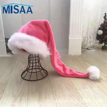 75cm Plīša Ilgi Priecīgus Ziemassvētkus Cepuri Cosplay Tērpu Santa Claus Klp Pieaugušo Dāvana Jaunā Gada, Ziemassvētku Rotājumi 2023