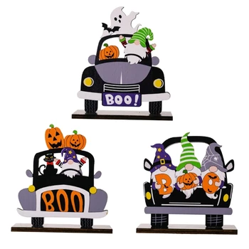 Halloween Koka Rotājumi Kravas automašīnu Rūķis Darbvirsmas Rotājumi Haunted House Mājas Piliens kuģniecība