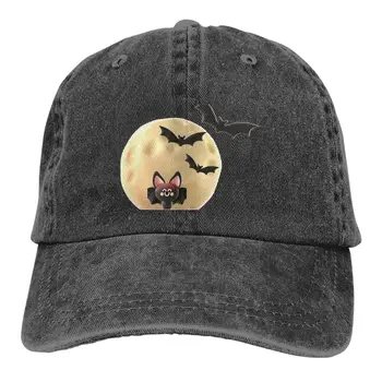 Mazgāt Vīriešu Beisbola cepure Nakts Bat Trucker Snapback Cepures Tētis Cepuri Pusnakts Lidojošu Golfa Cepures