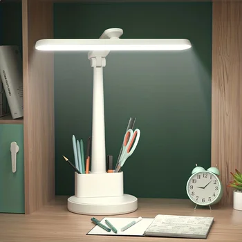 Uzlādējams LED Galda Lampa Ērta Galda Lampas Guļamistabas Gultas Lampa