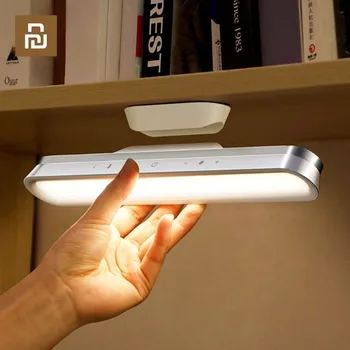 Youpin Galda Lampa Karājas Magnētiskās LED Galda Lampa, Uzlādējams Bezpakāpju Dimming ministru Kabineta Gaismu, Nakts Gaismu Skapis drēbju Skapis Lampas