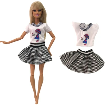 NK 1 Gab Lelle Kleita Roku darbs Svārki Puse Apģērbu Modes Dizaina Apģērbs Par Barbie Lelle Piederumi Bērnu, Meiteņu Dāvanu