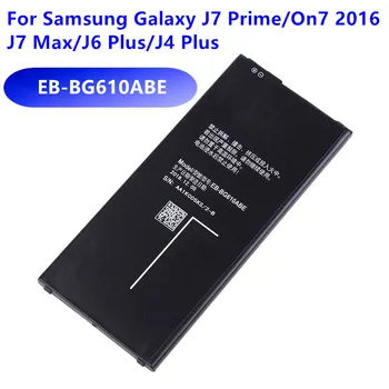 Jauns Oriģinālais Akumulators EB-BG610ABE Samsung Galaxy J6 Plus J6+ SM-J610F / J4+ J4PLUS 2018 SM-J415 / J4 Core J410 3300mAh
