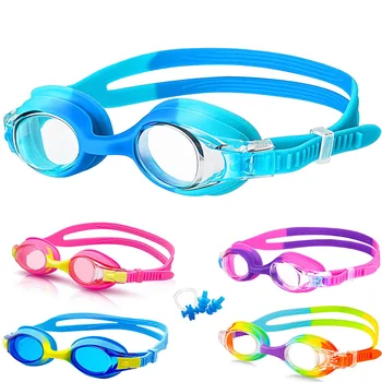 Bērnu Peldēšanas Brilles Uzlabot Ūdensizturīgs Anti Fog, UV Profesionālās Niršanas, Peldēšanas Brilles, Briļļu Bērniem Vecumā 3-10