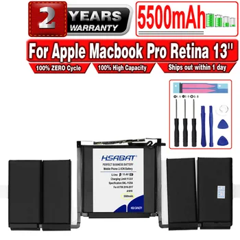 HSABAT 5500mAh A1819 Klēpjdatoru Akumulatoru MacBook Pro 13