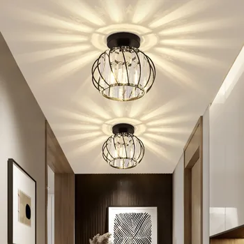 Mūsdienu LED Griestu lampas Dzīvojamā Istaba, Priekšnams Apgaismojums Priekšā Lievenis Mājās Deocoration Griestu Lampas Stikla Minimālisma