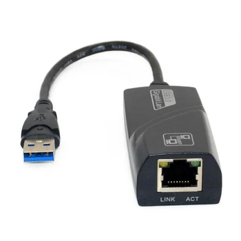 Vadu USB3.0 Gigabit Ethernet Adapteris Karte ar RJ45 Tīkla Pārveidotāju Piederumi