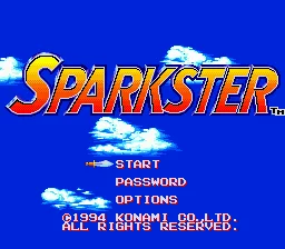 Sparkster 16 Bitu MD Spēles Karti Uz Sega Mega Drive Genesis